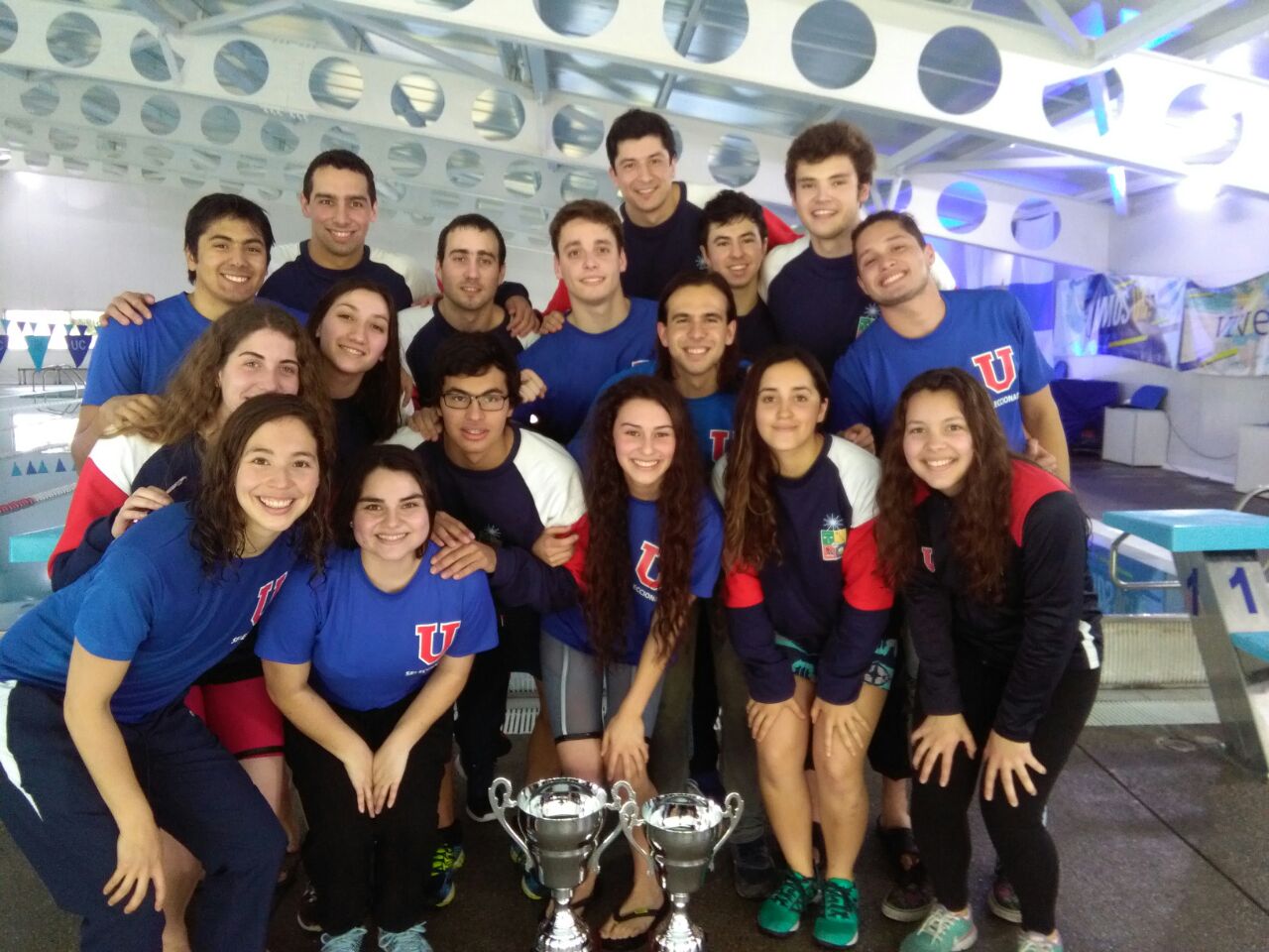 Natación: Universidad de Chile ganó el campeonato nacional FENAUDE 2017