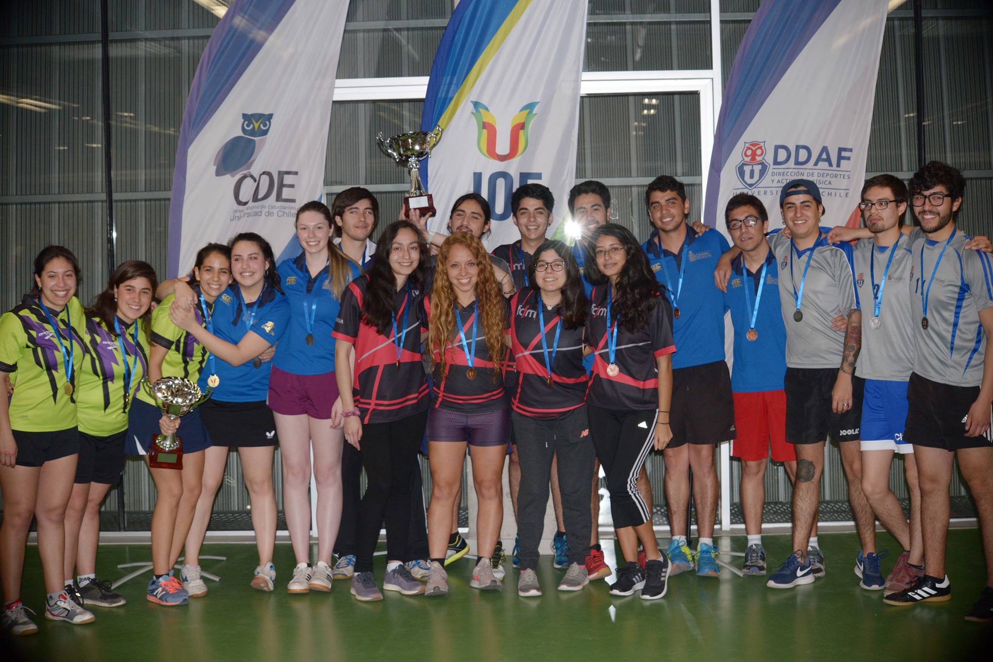 JOE 2018: Ingeniería y Medicina celebran en el tenis de mesa