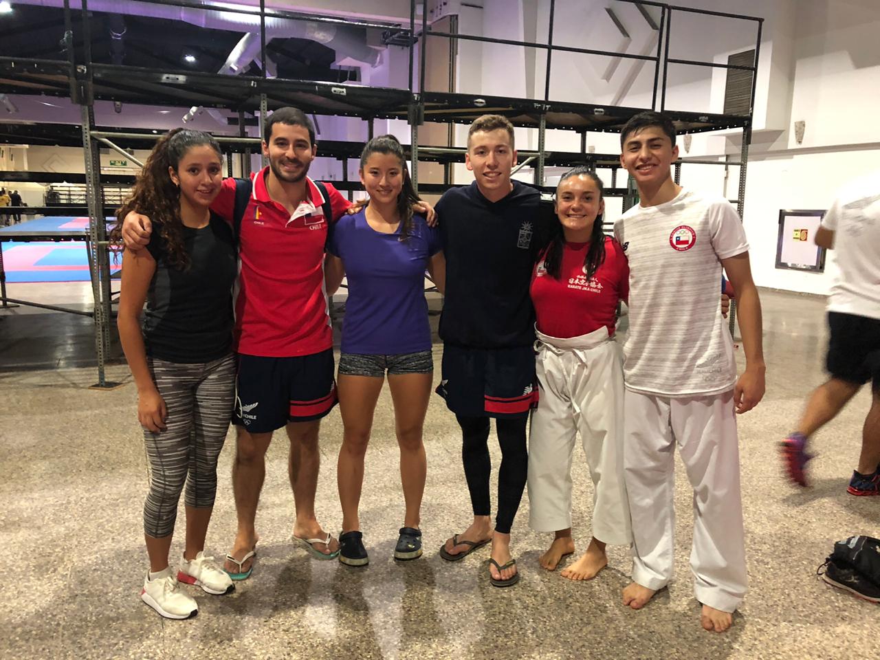 Seis estudiantes de la U. de Chile representan al país en Panamericano de Karate