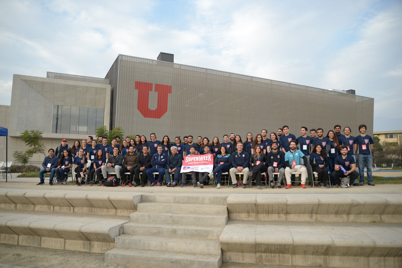 43 estudiantes de la U. de Chile son capacitados en curso de primeros auxilios en el rugby