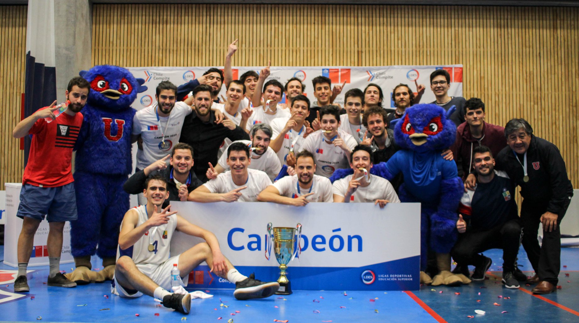 U. de Chile se quedó con la copa del clausura LDES de Básquetbol hombres﻿