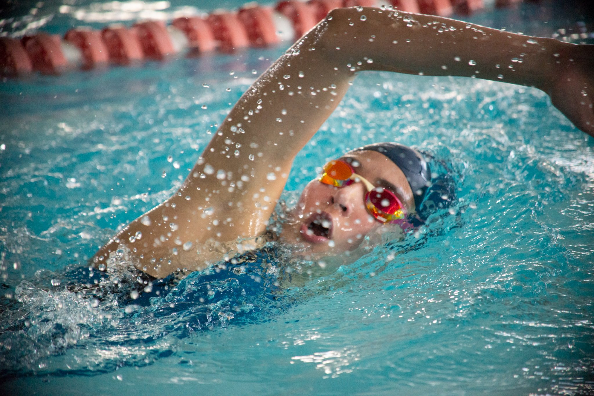 Selección de Natación de la Universidad de Chile realiza una destacada participación en campeonato regional LDES