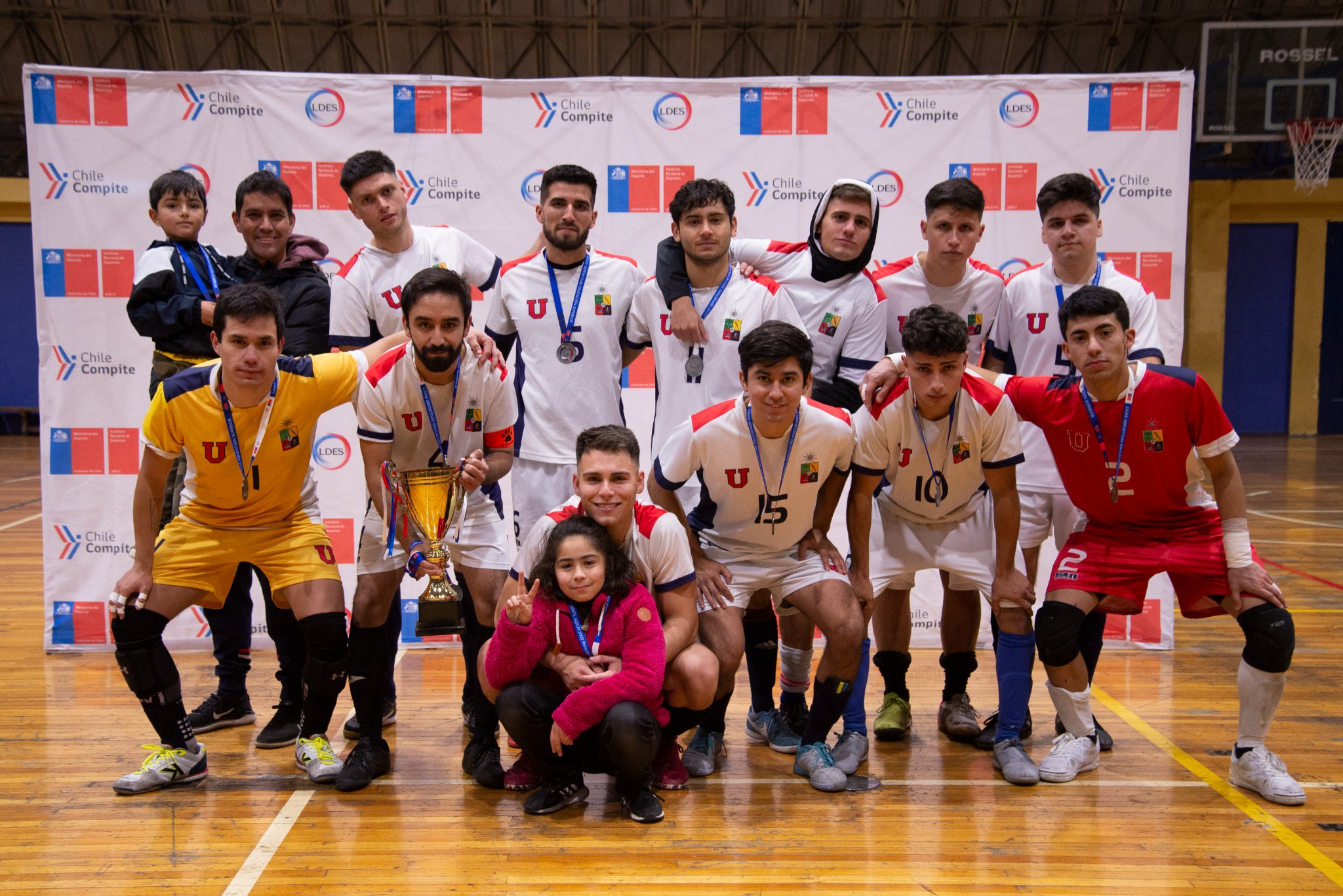 Futsal hombres: Universidad de Chile se queda con el 2° lugar de torneo regional LDES