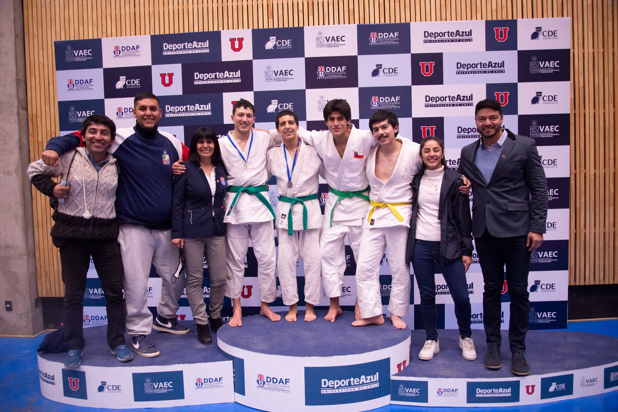 La Universidad de Chile organizó Campeonato Nacional de la Federación de Judo