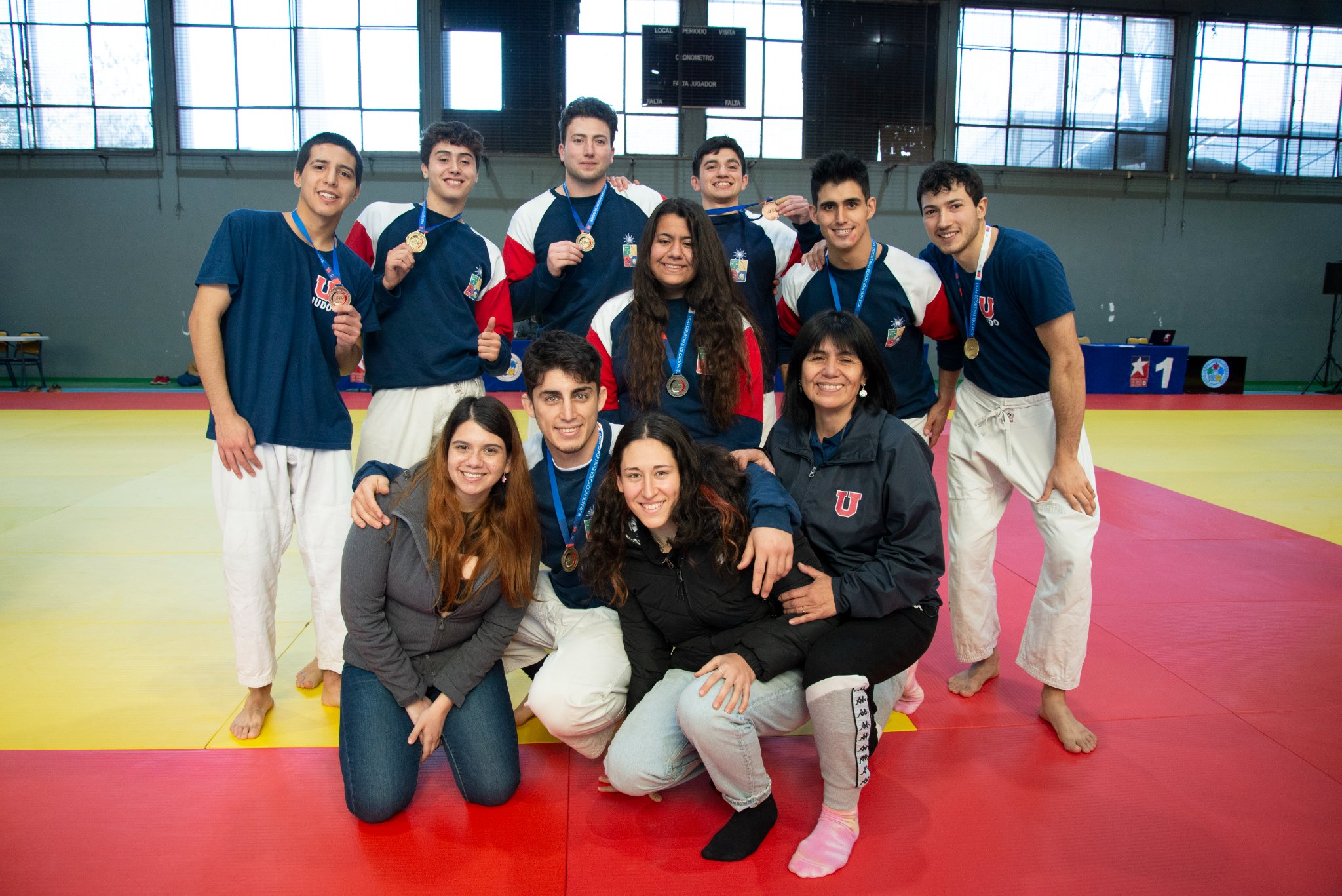 La Universidad de Chile obtuvo el 2° lugar en torneo regional LDES de Judo 