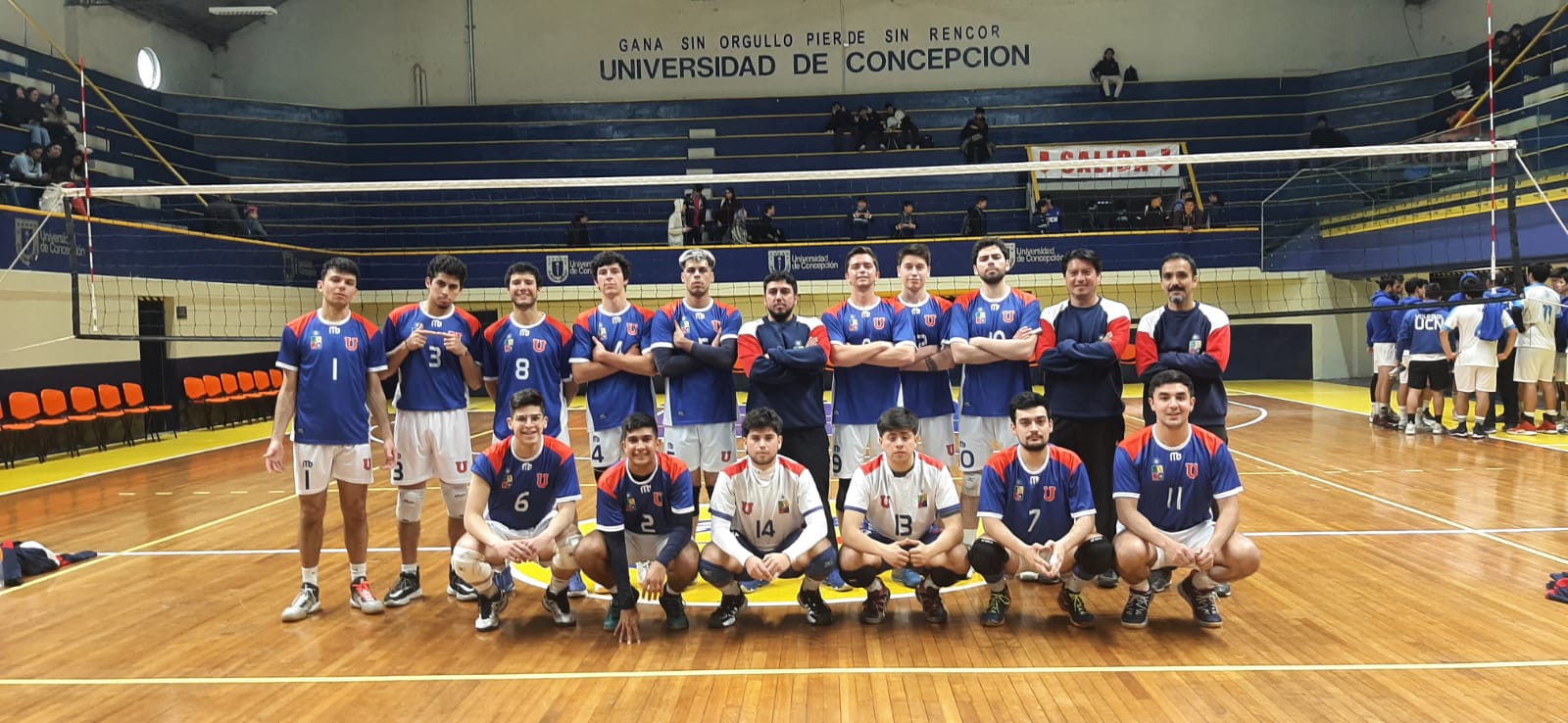 Universidad de Chile finaliza en la quinta posición del CNU de Vóleibol Hombres