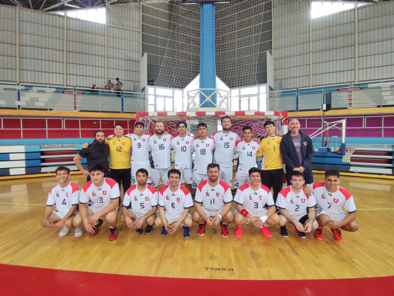 Universidad de Chile consigue el 5° puesto en Campeonato Nacional Universitario de Balonmano hombres