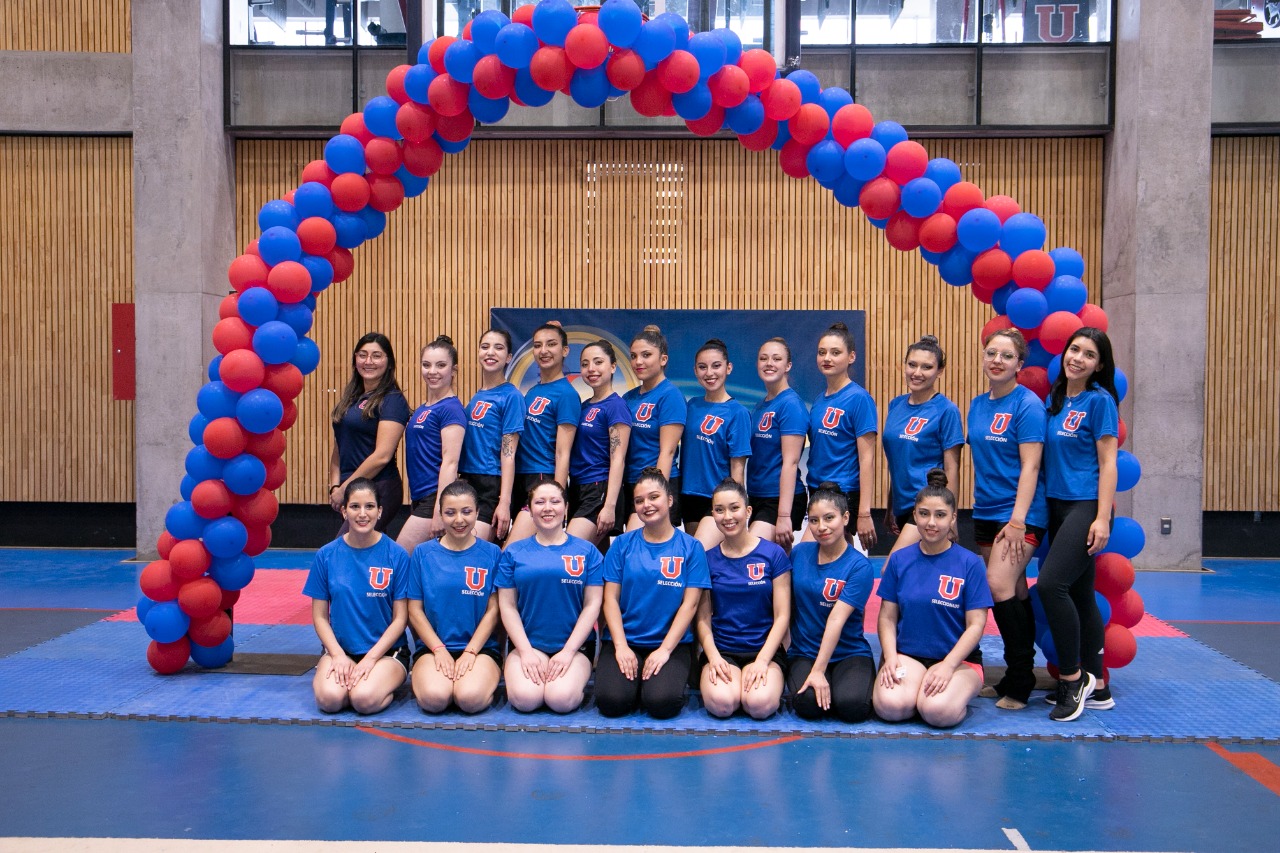 La U. de Chile consiguió el tercer lugar en Campeonato Nacional Universitario de Gimnasia Rítmica