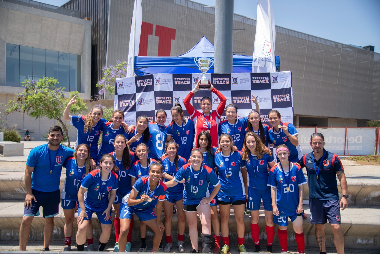 La Universidad de Chile es campeona nacional universitaria de fútbol mujeres