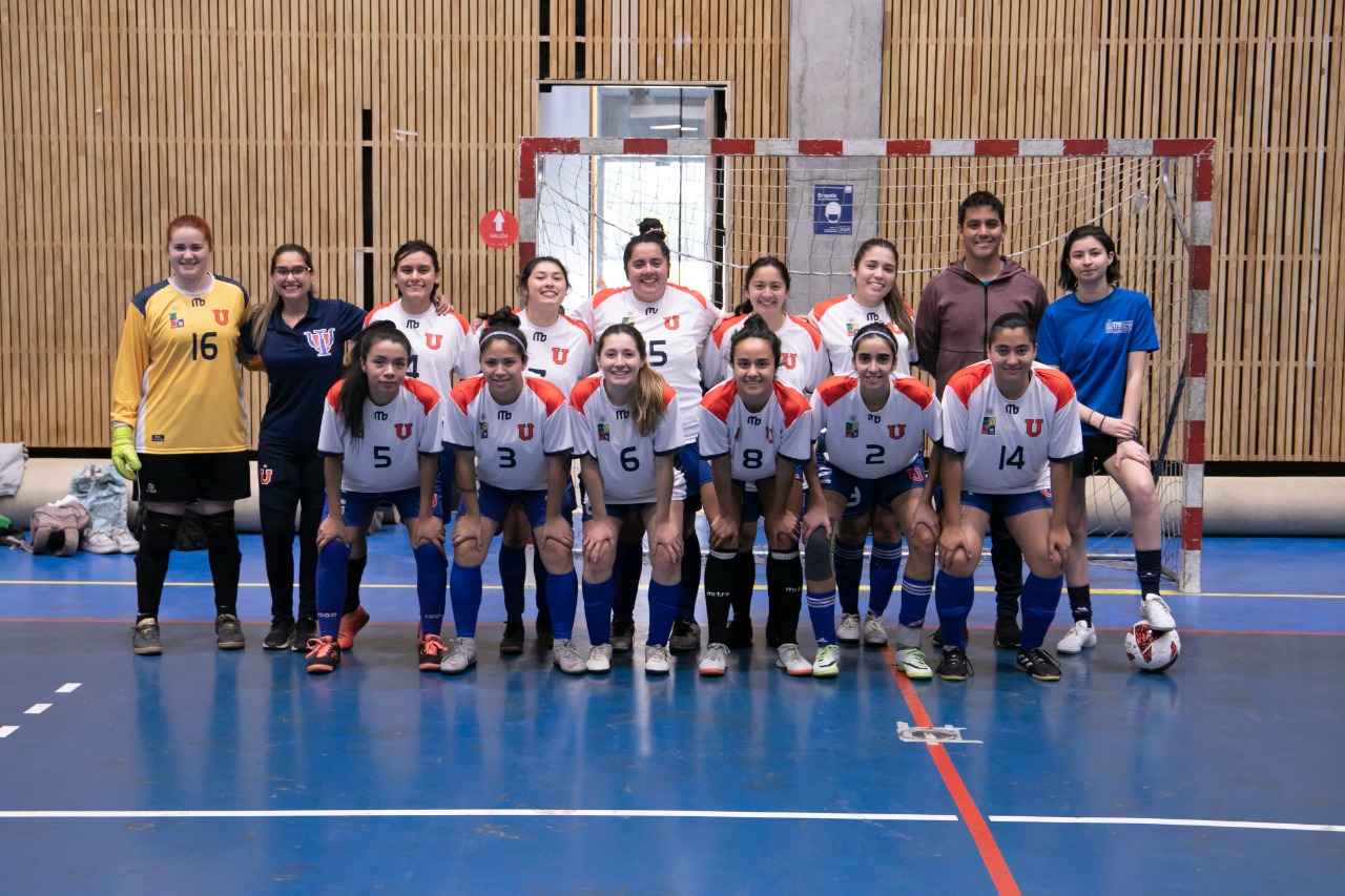 La U. de Chile obtuvo el 4° lugar en el Campeonato Nacional Universitario de Futsal Mujeres