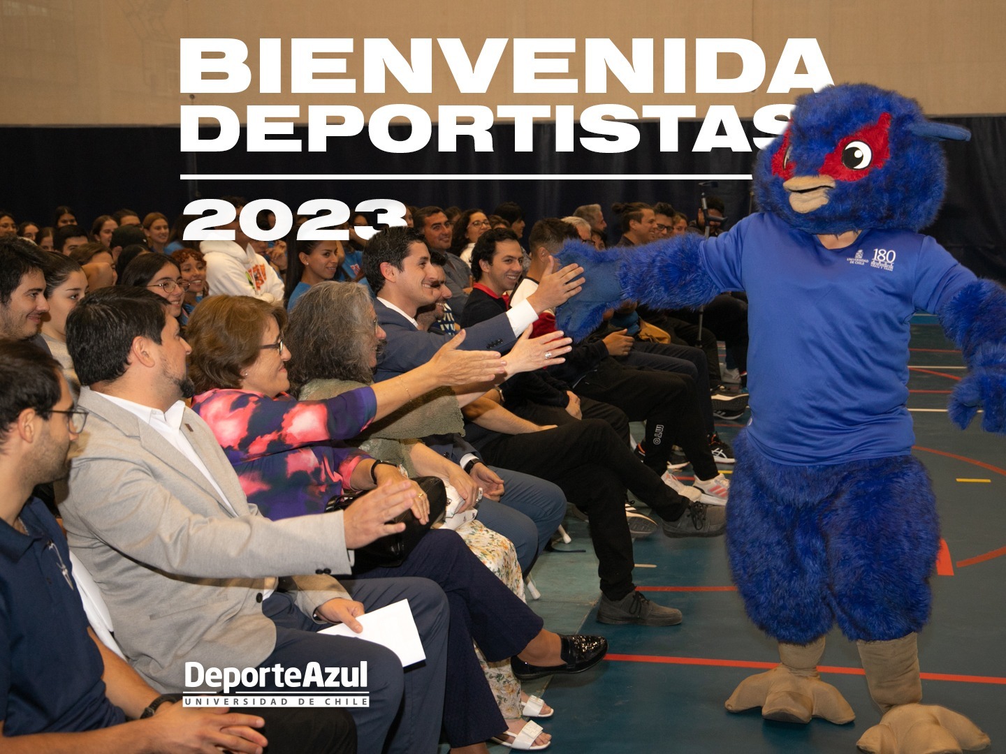 U. de Chile recibió a la generación de deportistas 2023