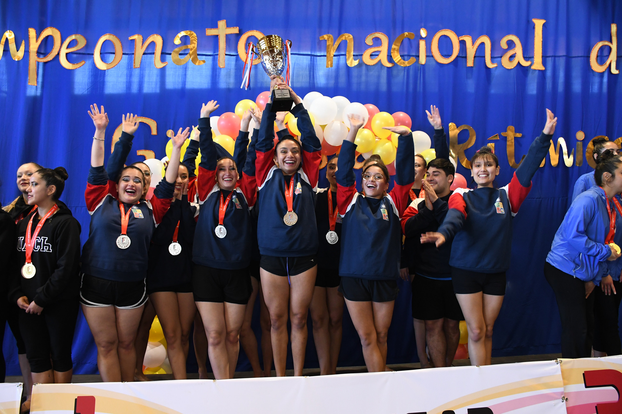 Universidad de Chile consigue el primer lugar en Campeonato Nacional Universitario de Gimnasia Rítmica