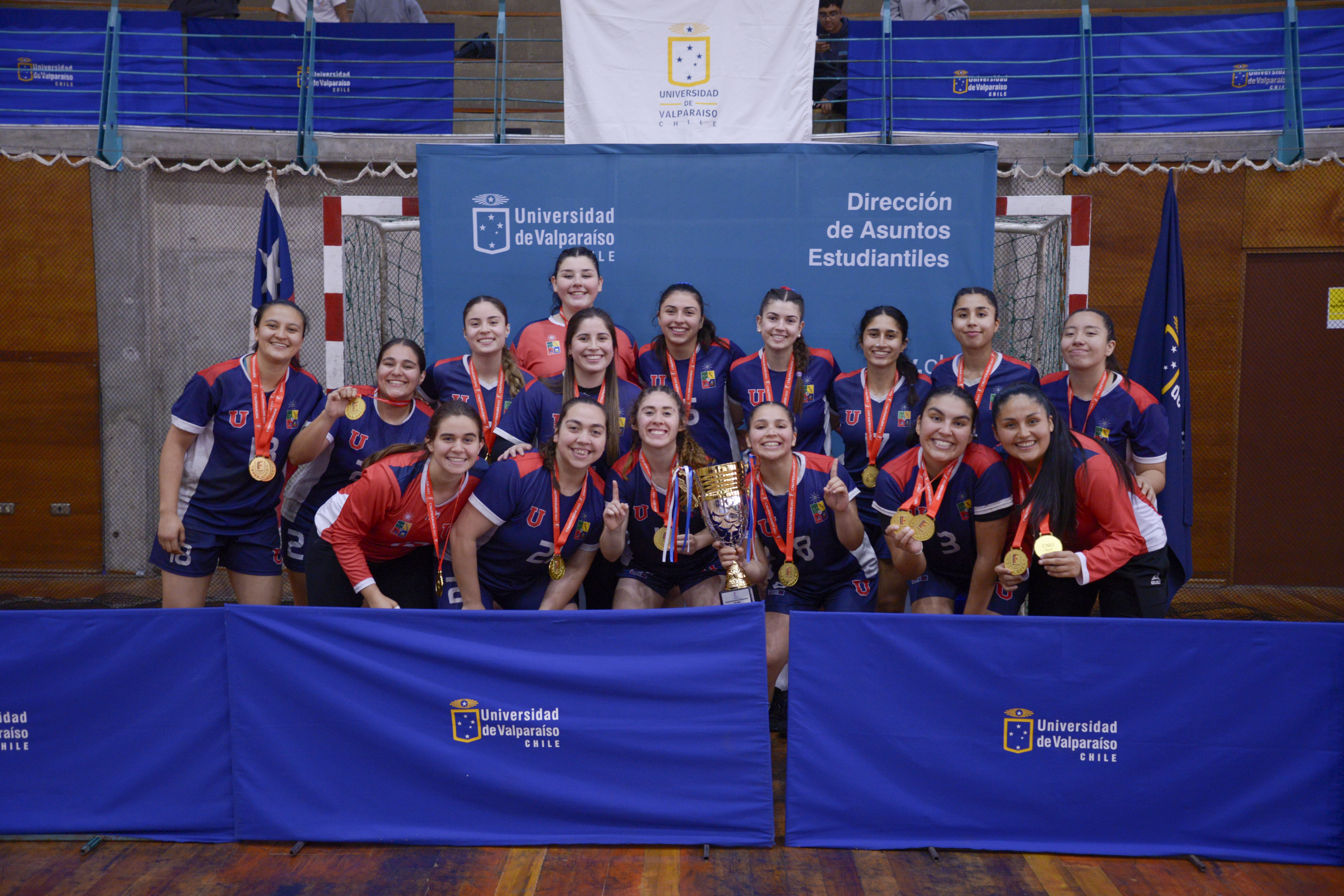 U. de Chile obtiene el primer lugar del Campeonato Nacional Universitario de Balonmano