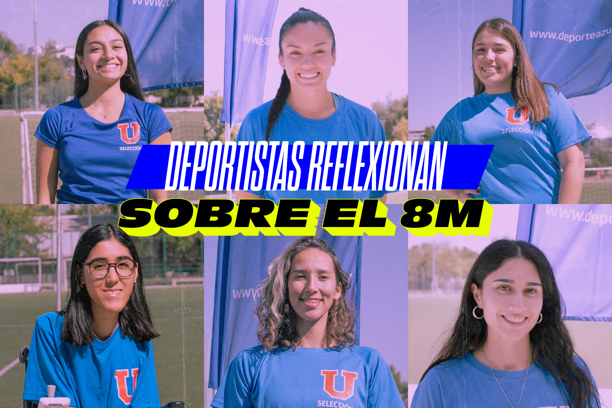 8M: Representantes de la Universidad de Chile reflexionan sobre sus experiencias deportivas