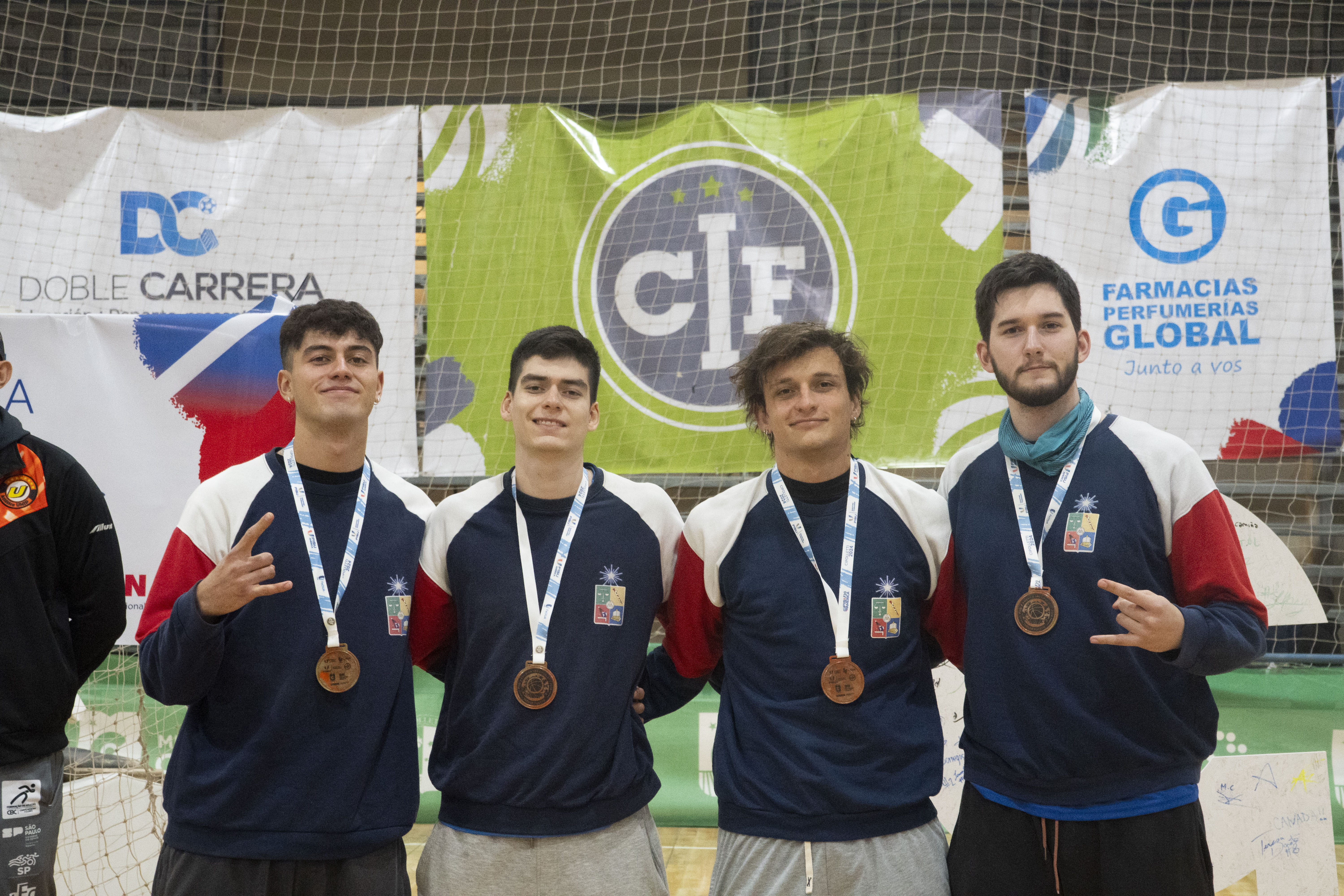 Universidad de Chile obtuvo el tercer lugar en el FISU America 3x3