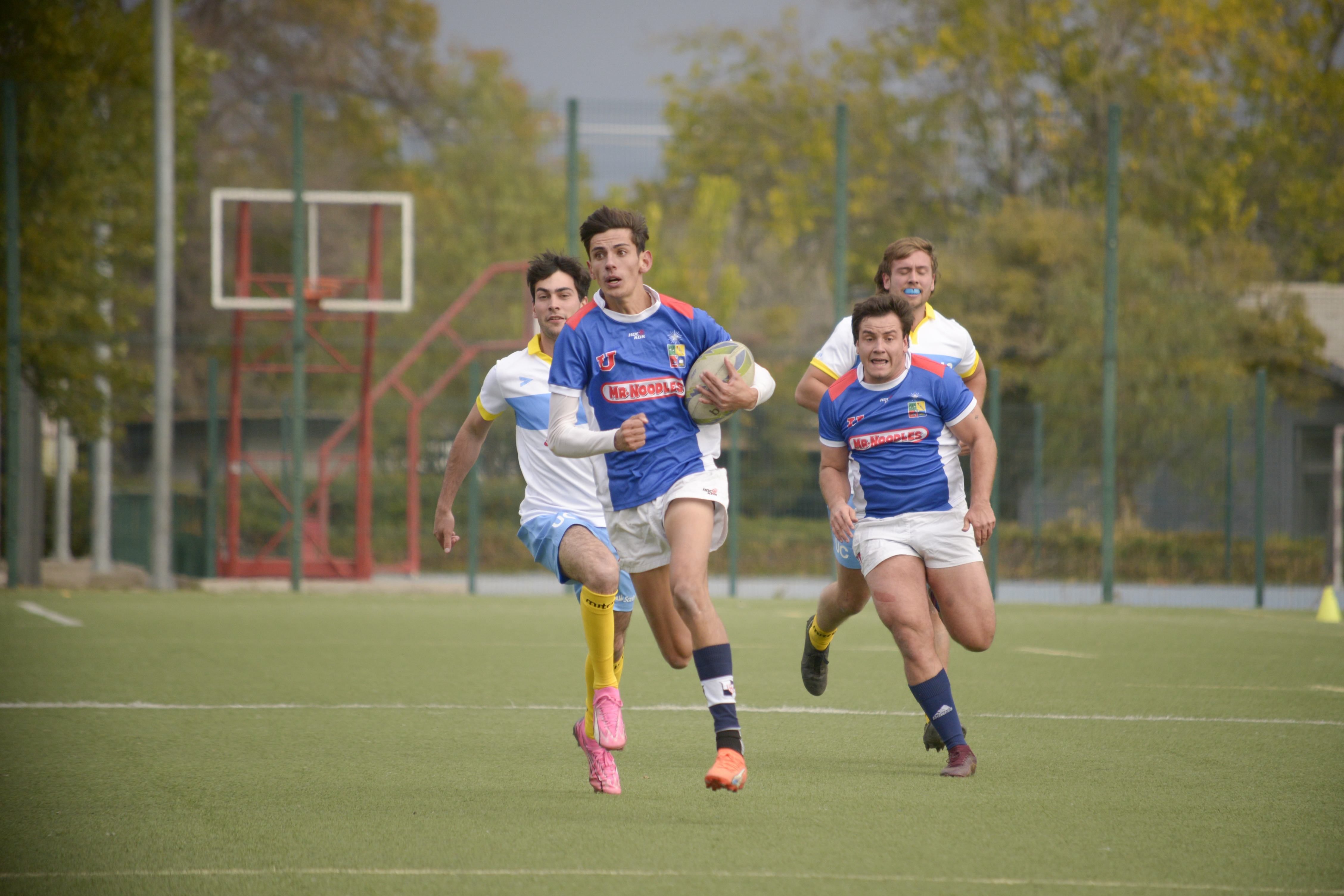 La U. de Chile destaca en el inicio del Circuito Universitario de Rugby 7