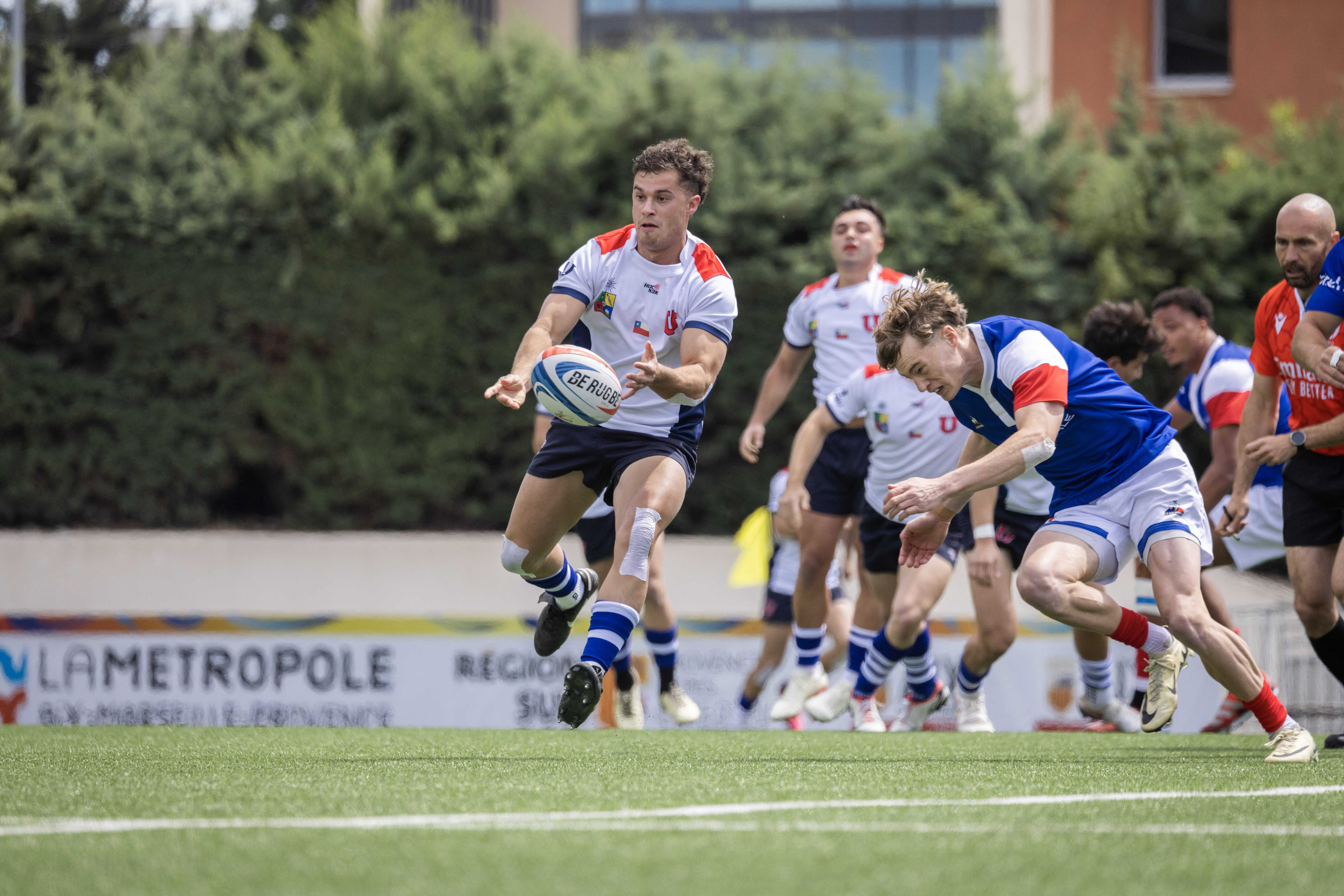 La U. de Chile obtiene el octavo puesto del Mundial Universitario de Rugby Sevens 2024