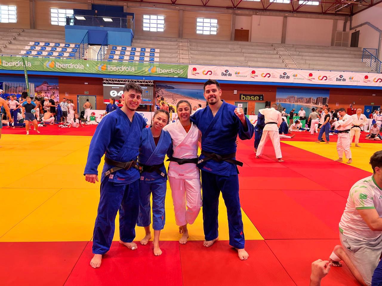 Judith González y Franco Toscanini son sparrings de Judo en los Juegos Olímpicos de París 2024