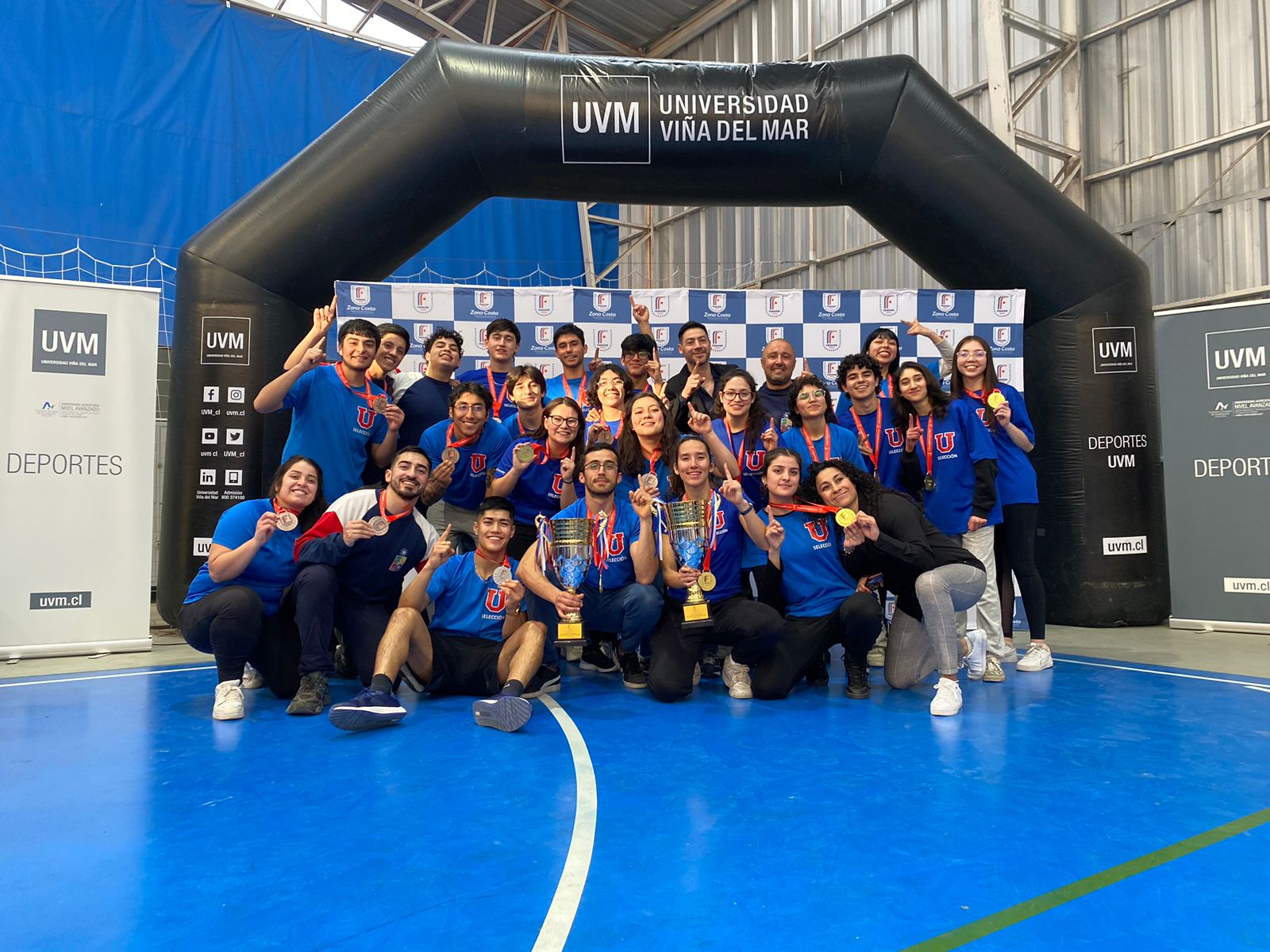 U. de Chile es campeona nacional de Taekwondo