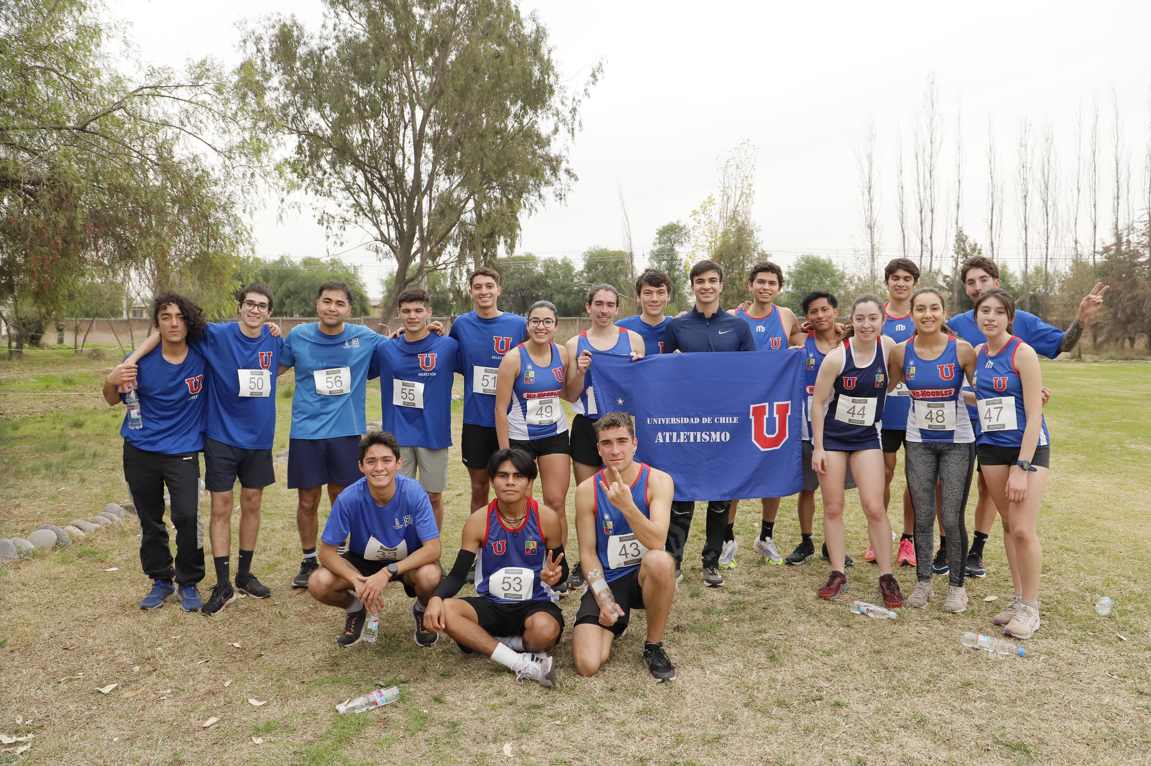 Selección U. de Chile se prepara para el Campeonato Nacional de Cross Country