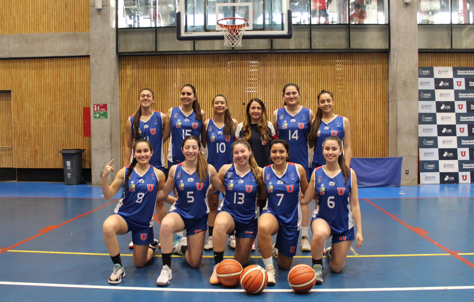 La U. de Chile se prepara para el CNU de Básquetbol Mujeres: “Estamos con los pies puestos en la tierra”