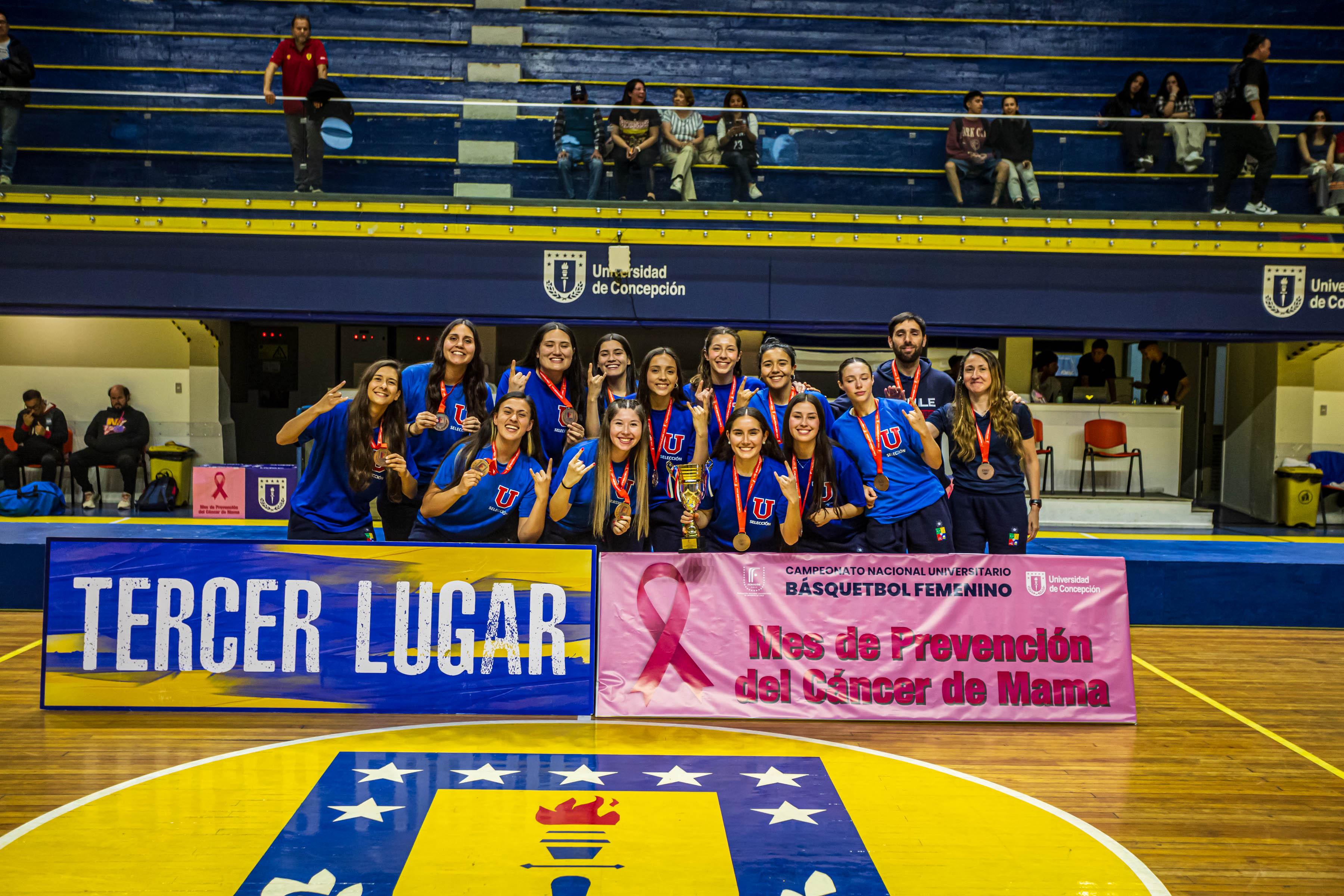 U. de Chile obtiene bronce en el Campeonato Nacional Universitario de Básquetbol Mujeres