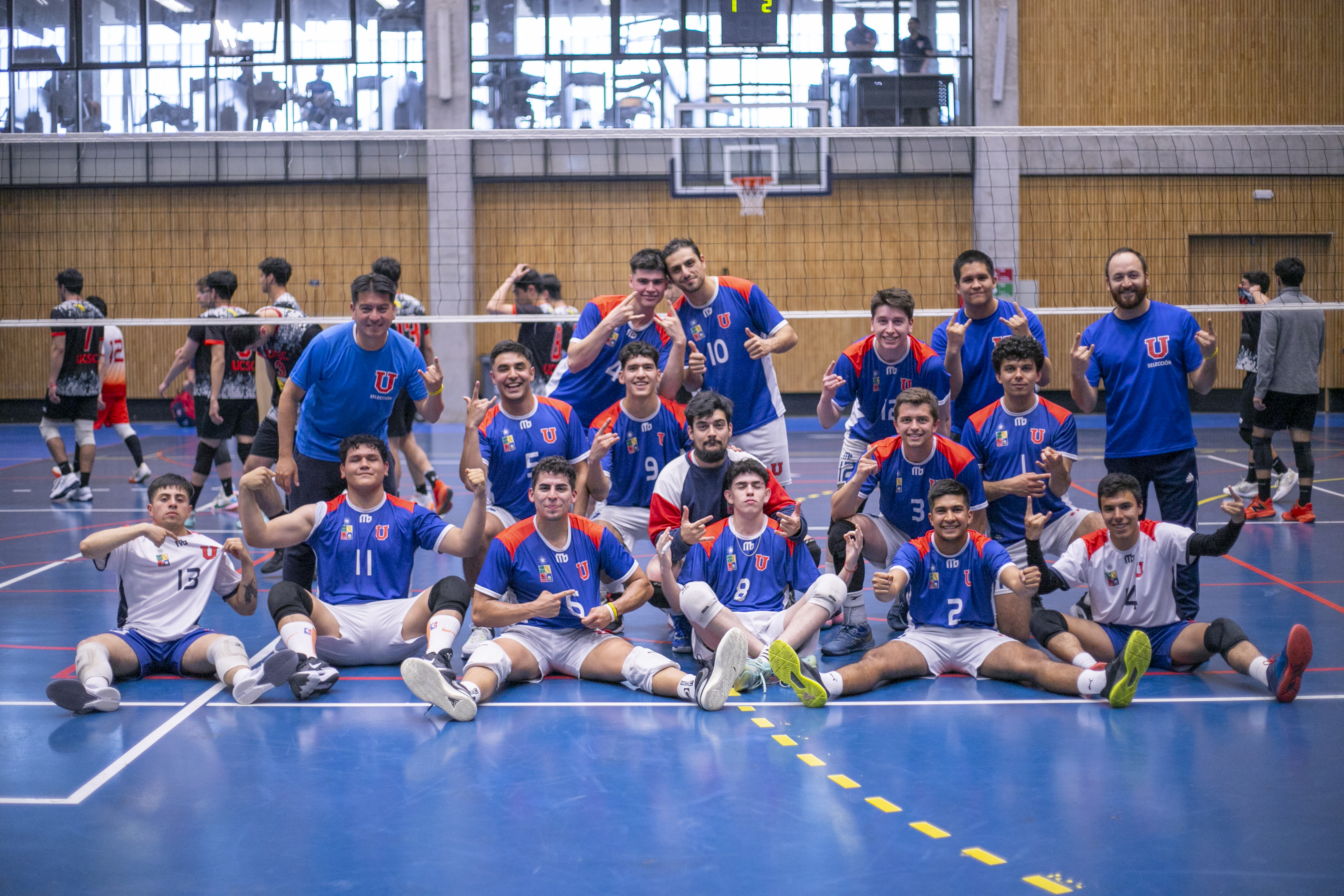 U. de Chile finaliza su participación en el Campeonato Nacional Universitario de Vóleibol hombres