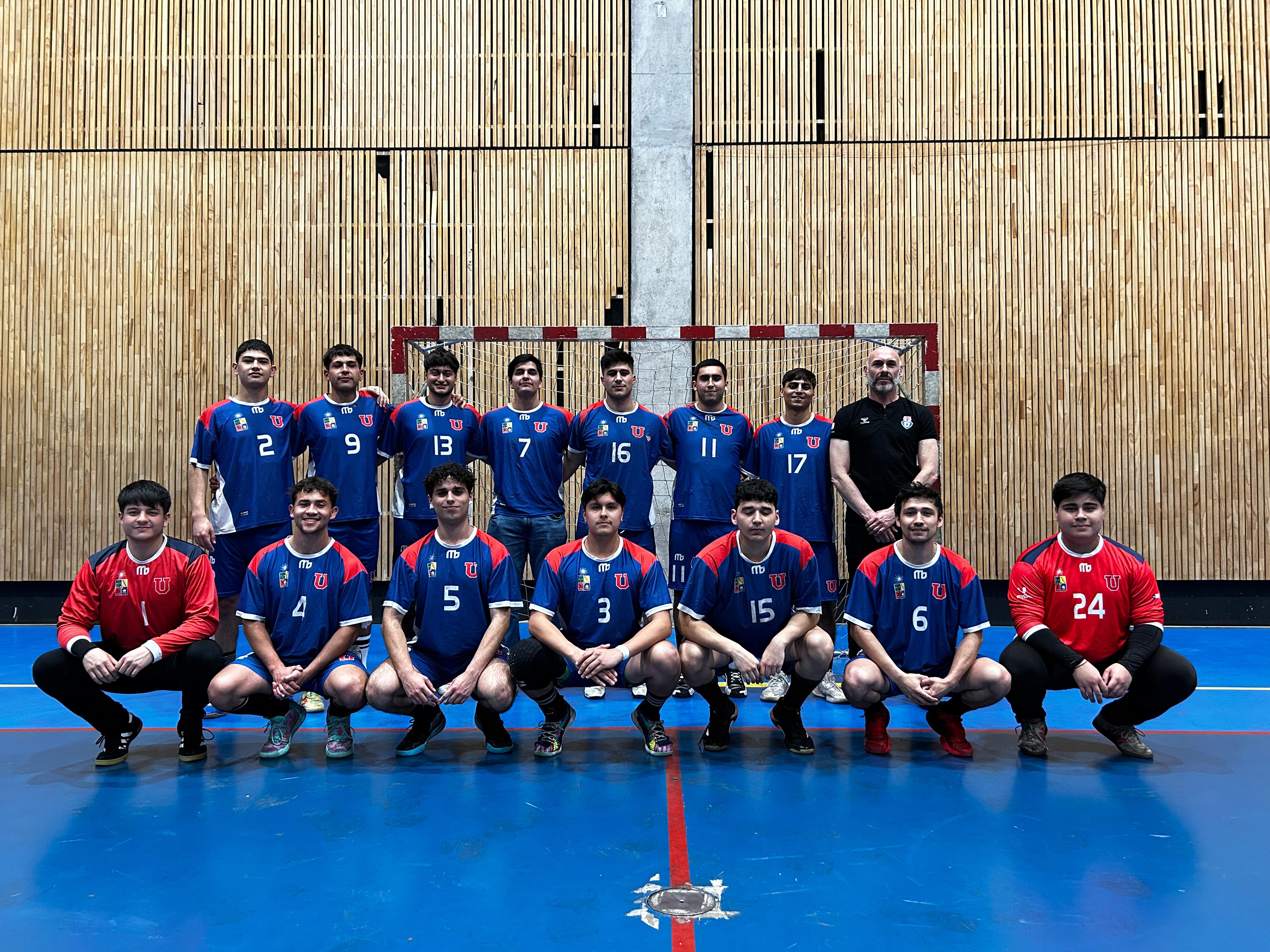 Este domingo la U inicia su participación en el Campeonato Nacional Universitario de Balonmano