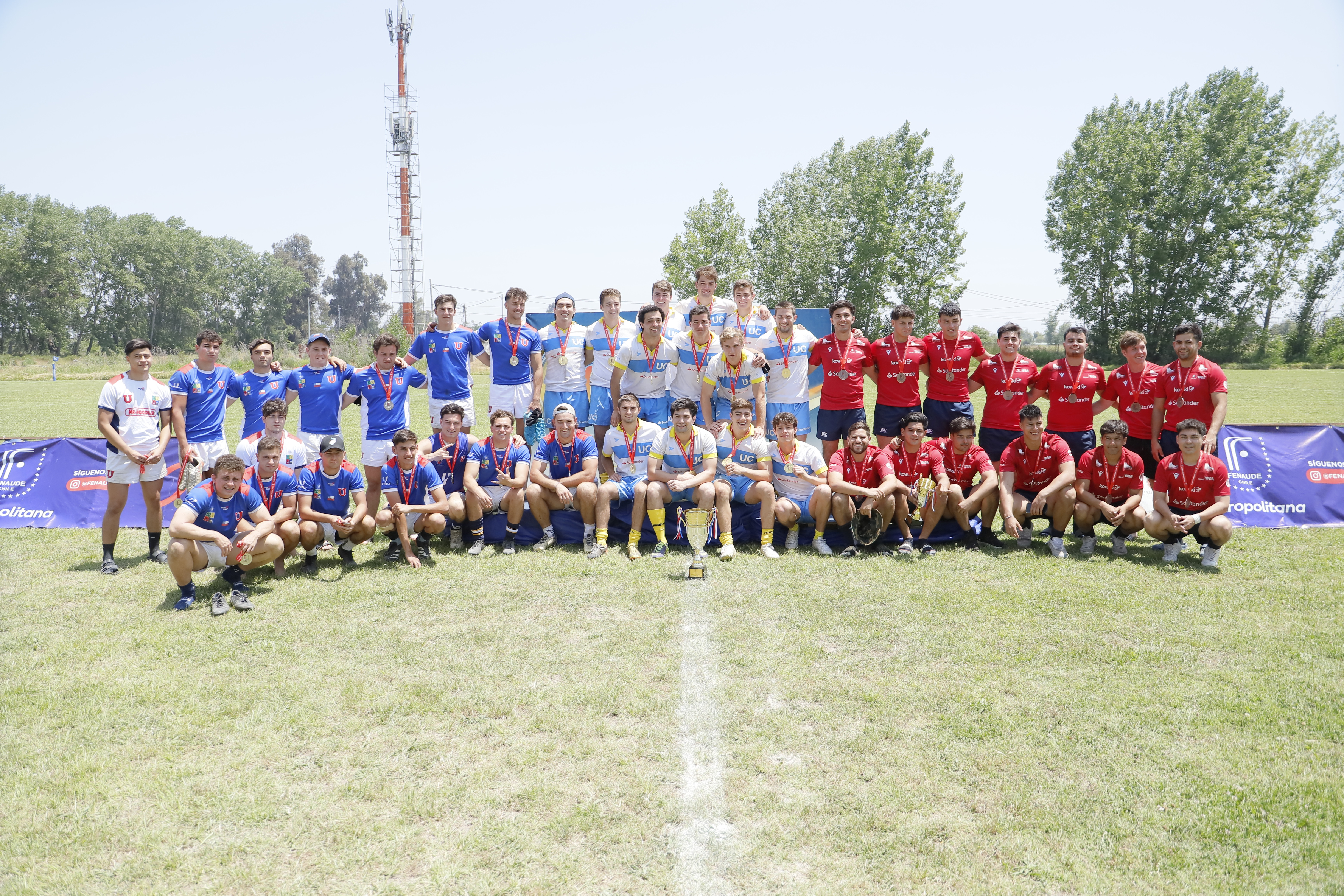 La U. de Chile es subcampeona del Campeonato Nacional Universitario de Rugby