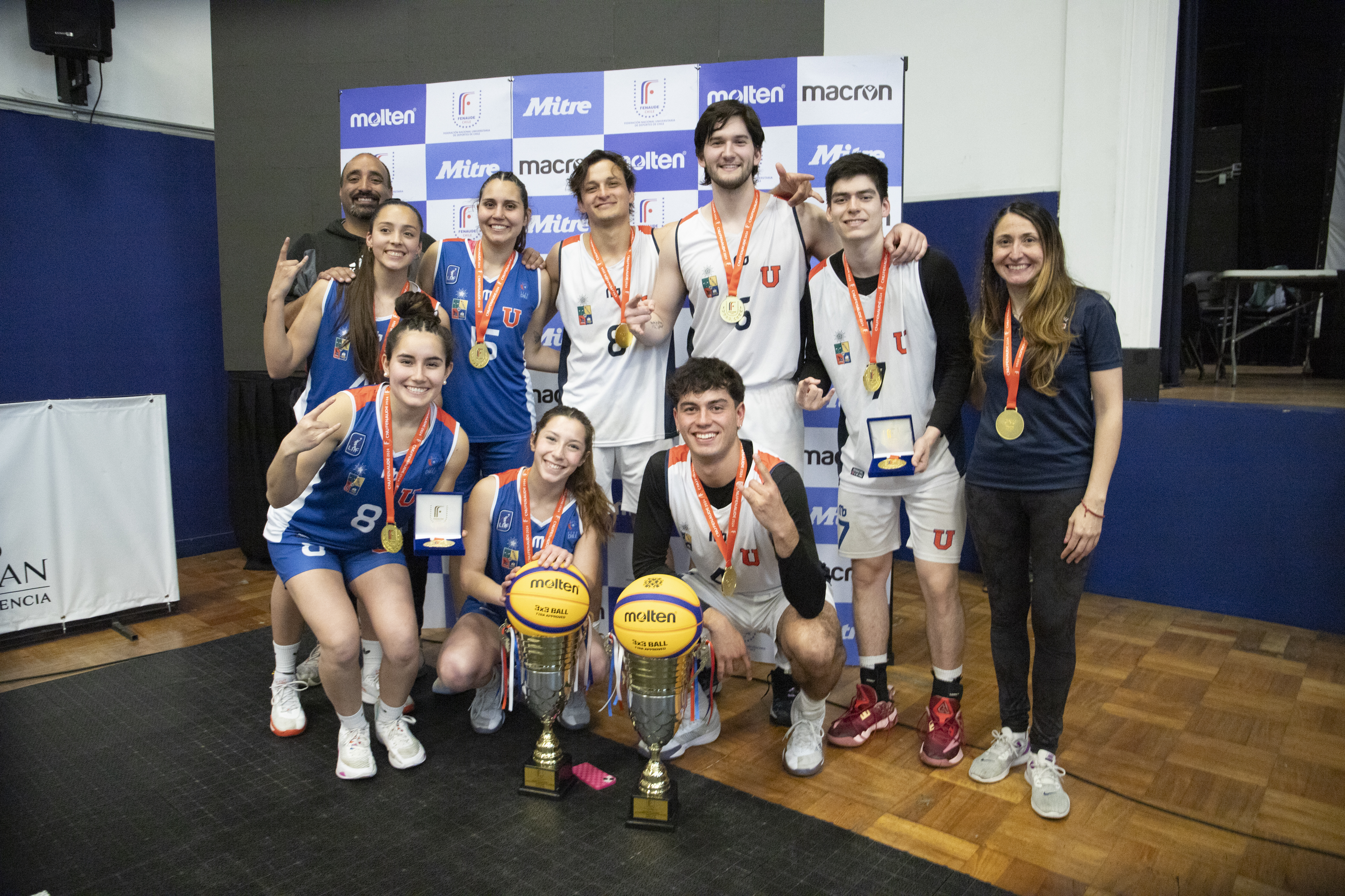U. de Chile lidera el medallero en los Campeonatos Nacionales Universitarios 2024