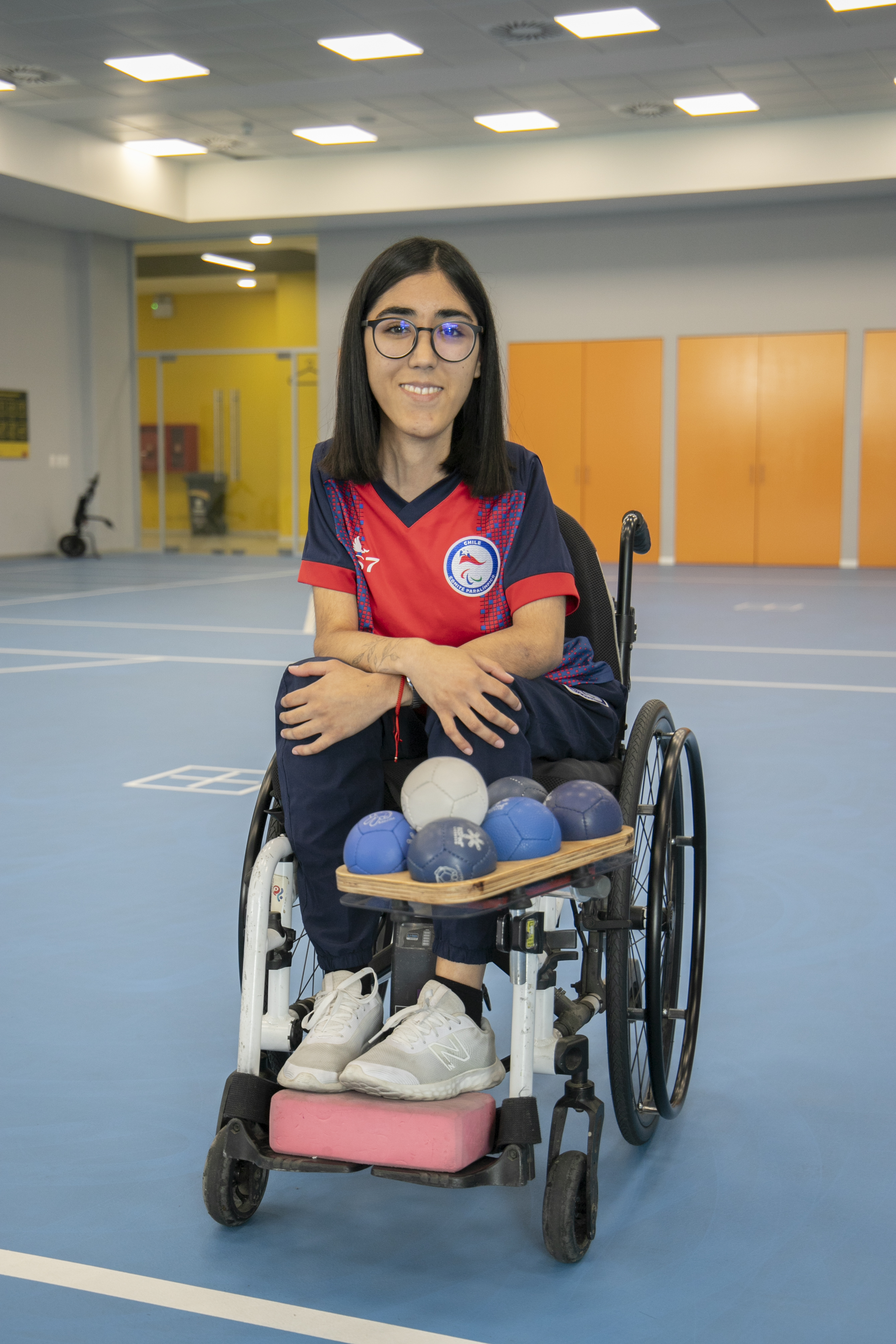 Alfonsina Urrejola: su preparación para el World Boccia Challenger de Santiago