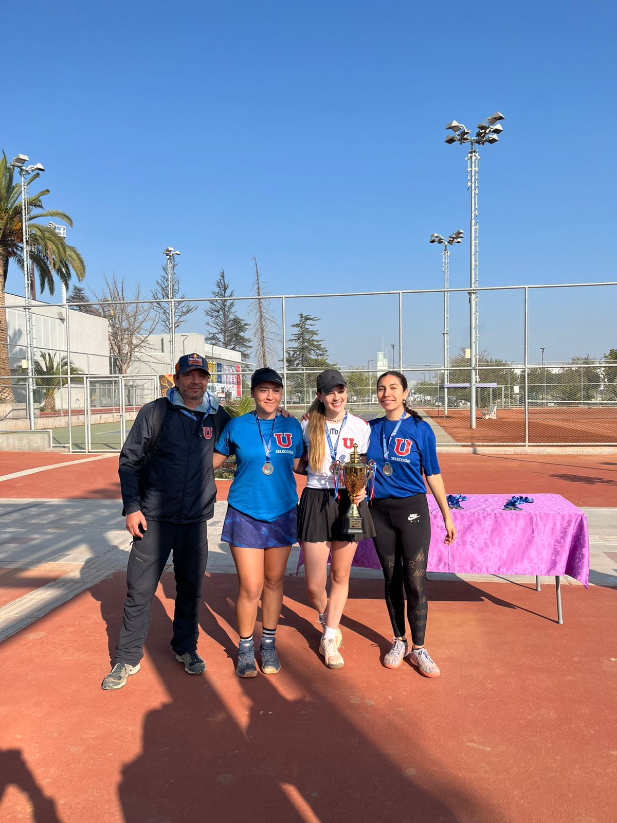 U. de Chile obtuvo el segundo lugar en tenis de LDES