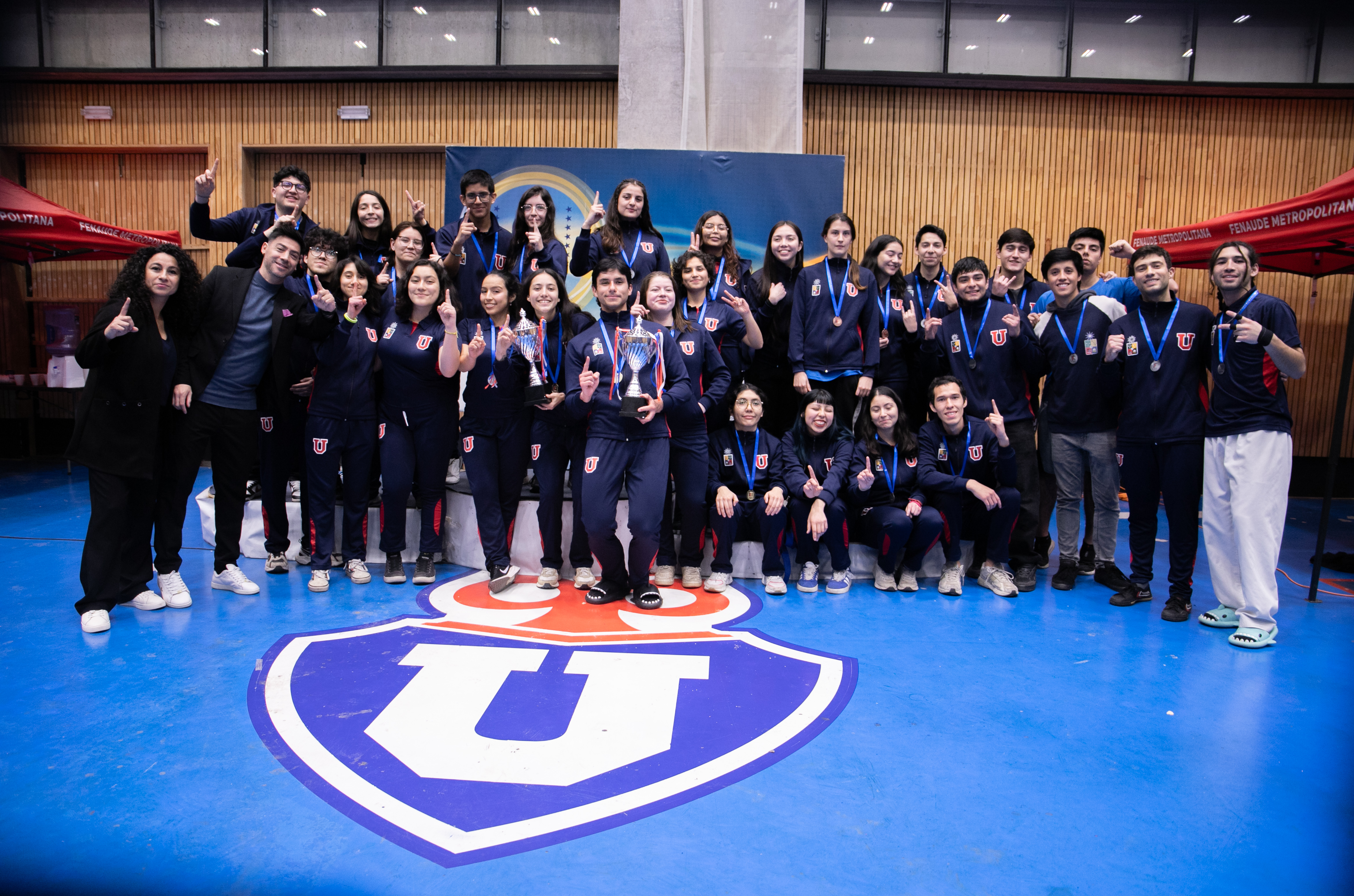 U. de Chile se quedó con el oro en el FENAUDE RM de Taekwondo
