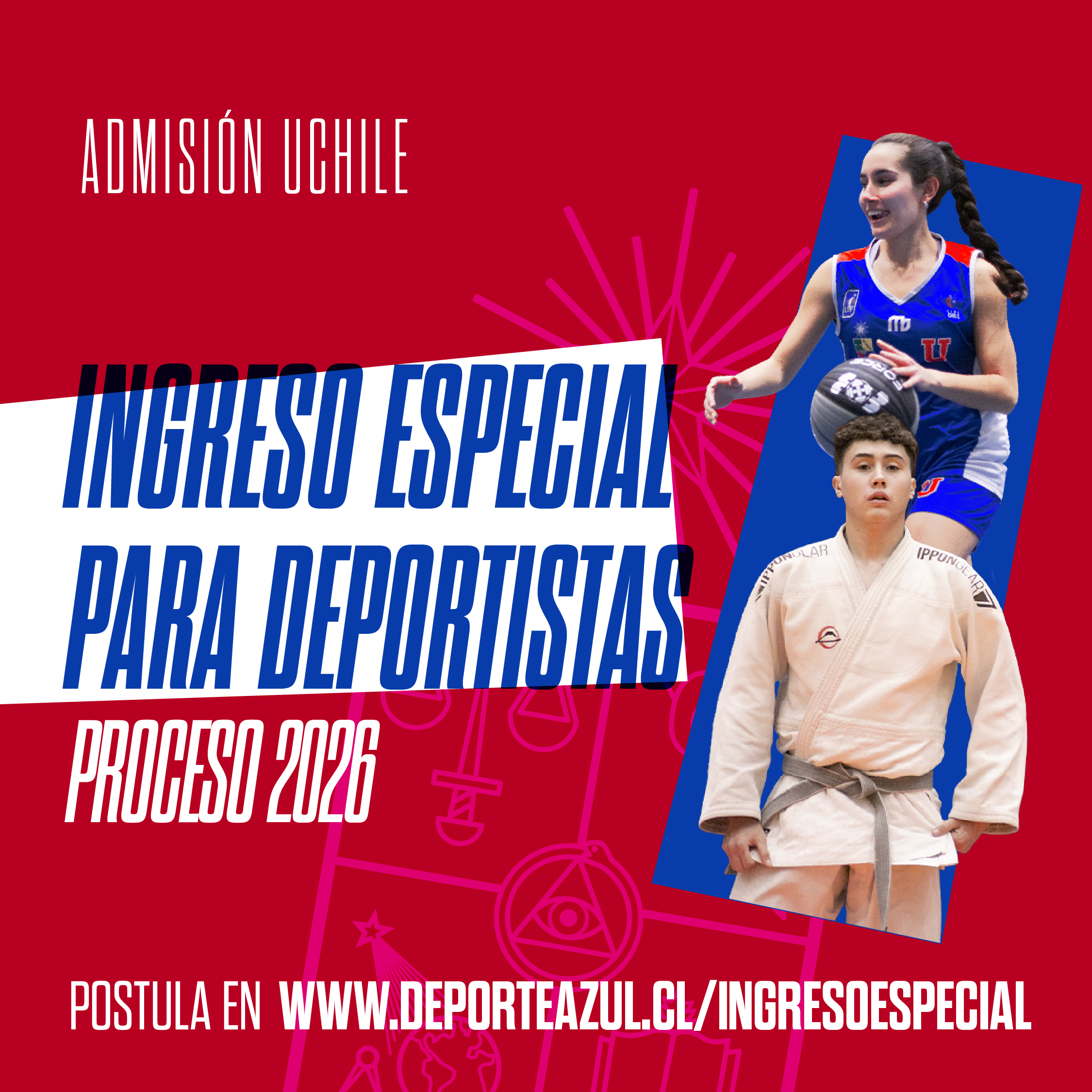Universidad de Chile Becas Deportivas Ingreso Especial