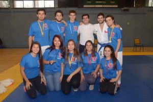 Selección de Karate U. de Chile consigue 2° lugar metropolitano en segundo campeonato Fenaude