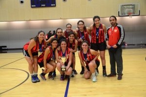 FCFM se coronó campeón de oro del TIF de básquetbol mujeres