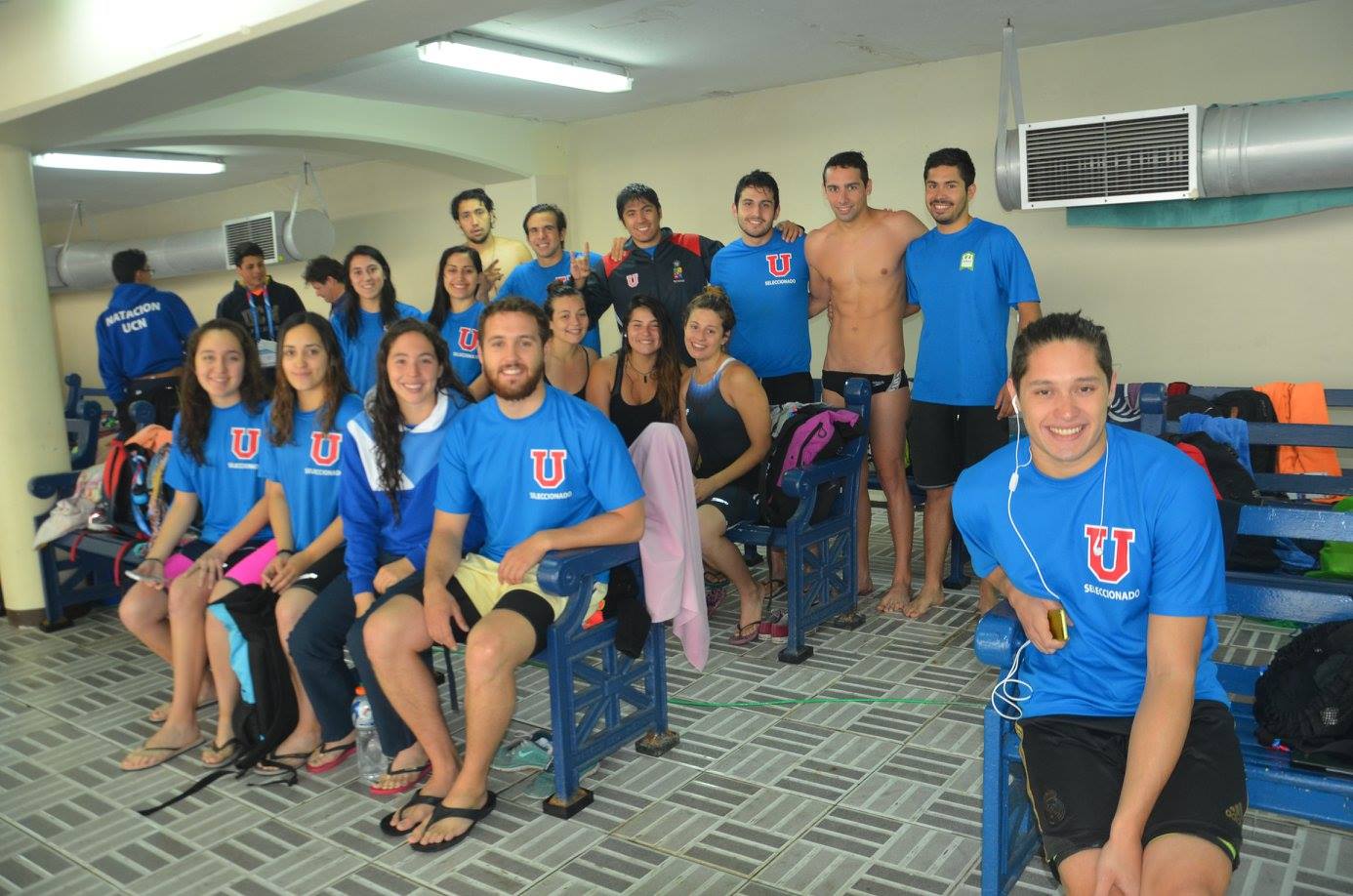 Selección Natación U. de Chile