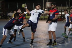 Selección de Balonmano hombres inicia con un triunfo participación en Metropolitano de Fenaude