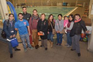 Piscina de la Universidad de Chile fue nuevamente parte del Día del Patrimonio Cultural