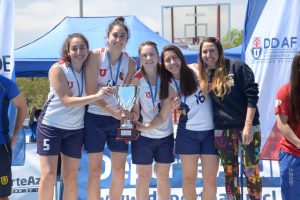 U. de Chile y U. de Concepción fueron los triunfadores del 1° Campeonato Nacional Universitario de Básquetbol 3x3
