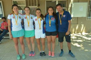 Final Fenaude RM: Seleccionadas de tenis de la Chile derrotaron a Universidad Católica