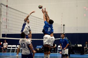 Selección de vóleibol hombres supera por 3-0 a Duoc UC en su debut por LDES 2018