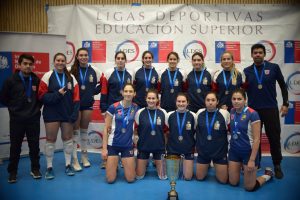 Selección de Vóleibol mujeres se queda con el 2° lugar de LDES RM