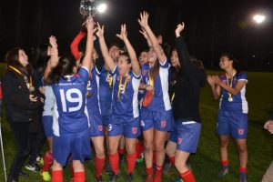 ¡Bicampeonas! Selección de fútbol mujeres se coronó en el Fenaude Metropolitano ¡Bicampeonas! Selección de fútbol mujeres se coronó en el Fenaude Metropolitano