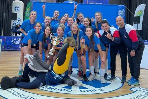 La U. de Chile obtuvo el primer lugar en el Campeonato Nacional Universitario de Vóleibol Mujeres