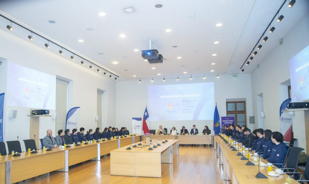 Desayuno U. de Chile en Juegos Mundiales Rhine-Ruhr 2025