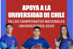 Selecciones U. de Chile participarán en los Campeonatos Nacionales Universitarios 2025 Selecciones U. de Chile participarán en los Campeonatos Nacionales Universitarios 2025