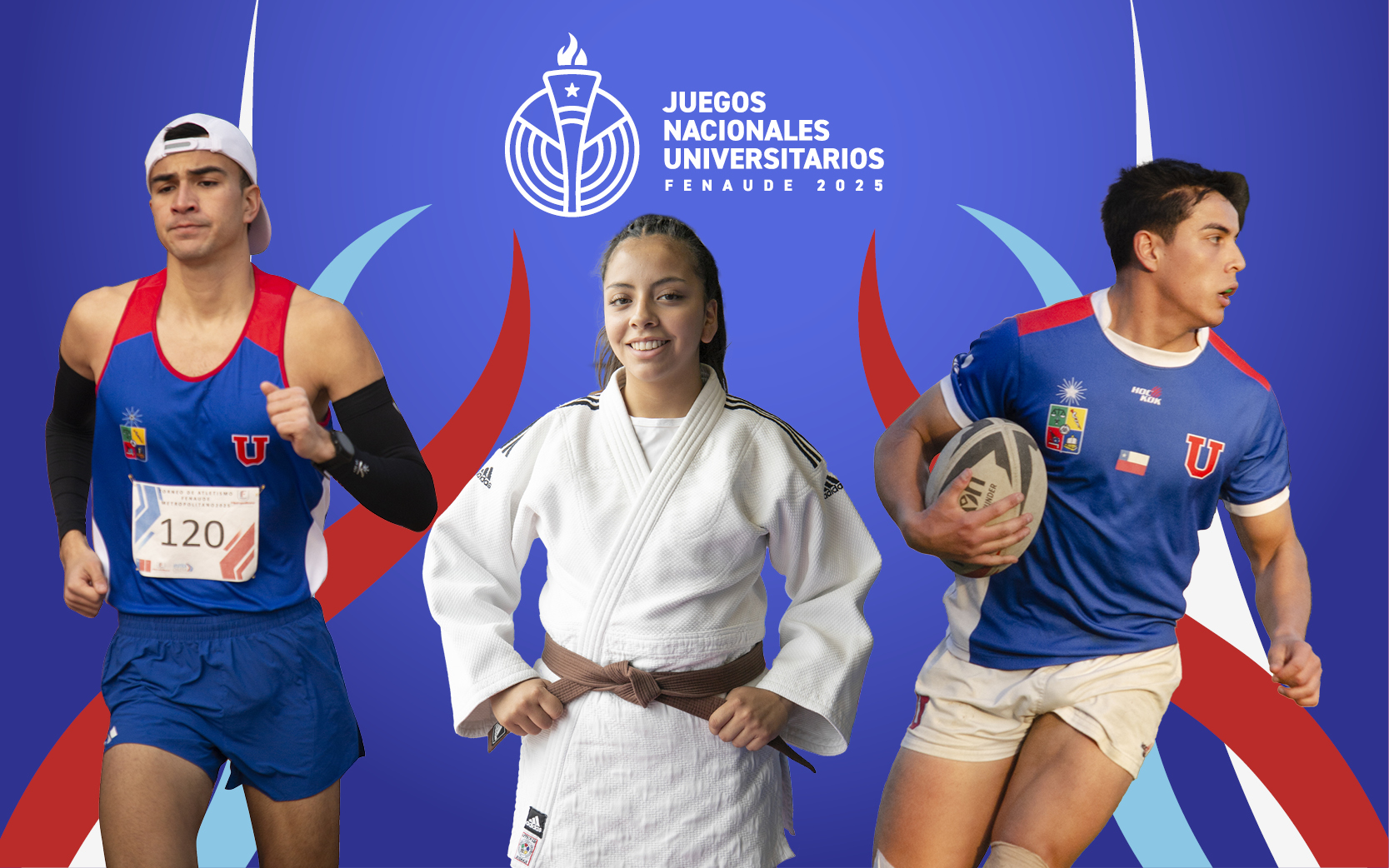 Selecciones U. de Chile se alistan para los Juegos Nacionales Universitarios 2025
