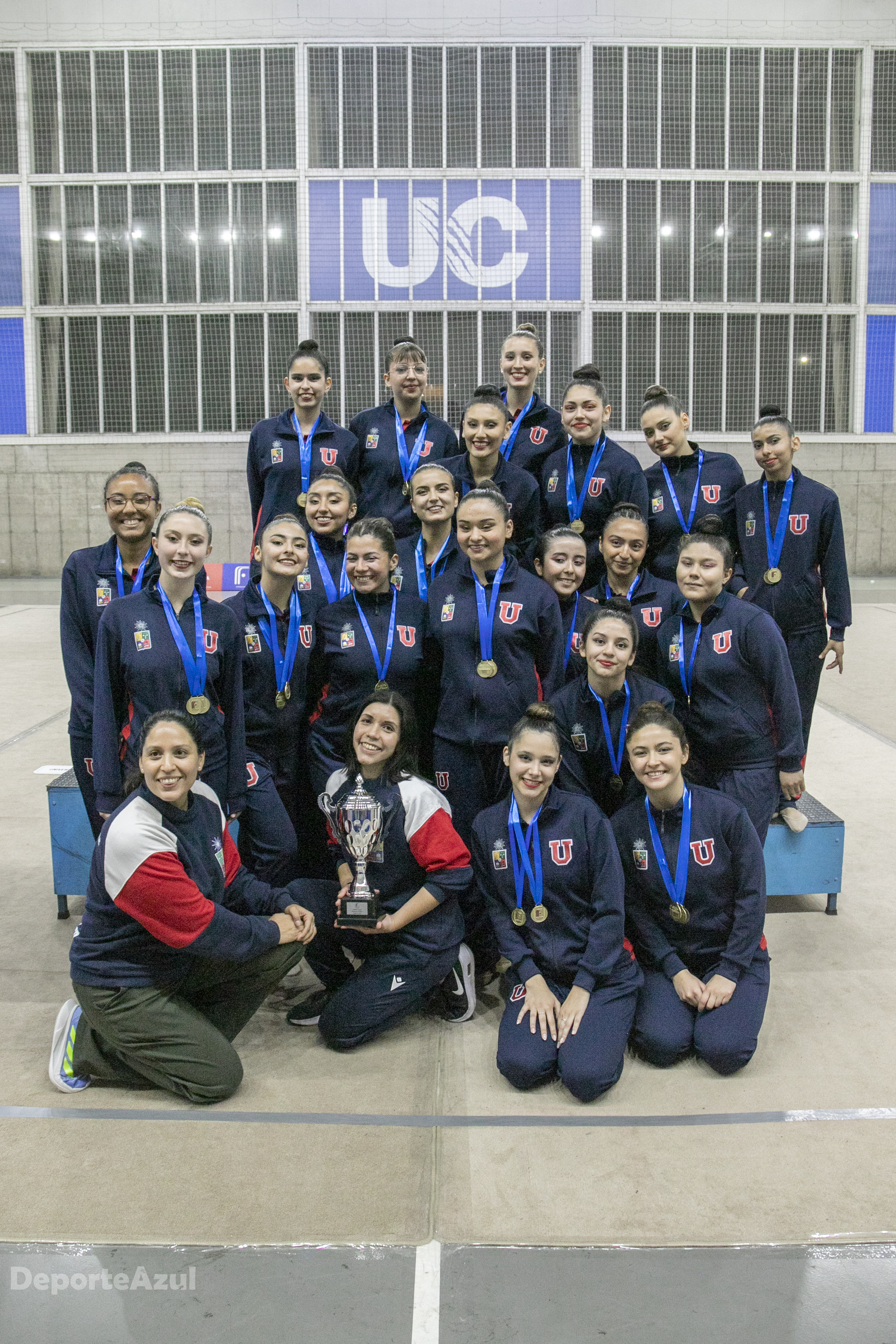 U. de Chile va por el tricampeonato en Gimnasia Rítmica