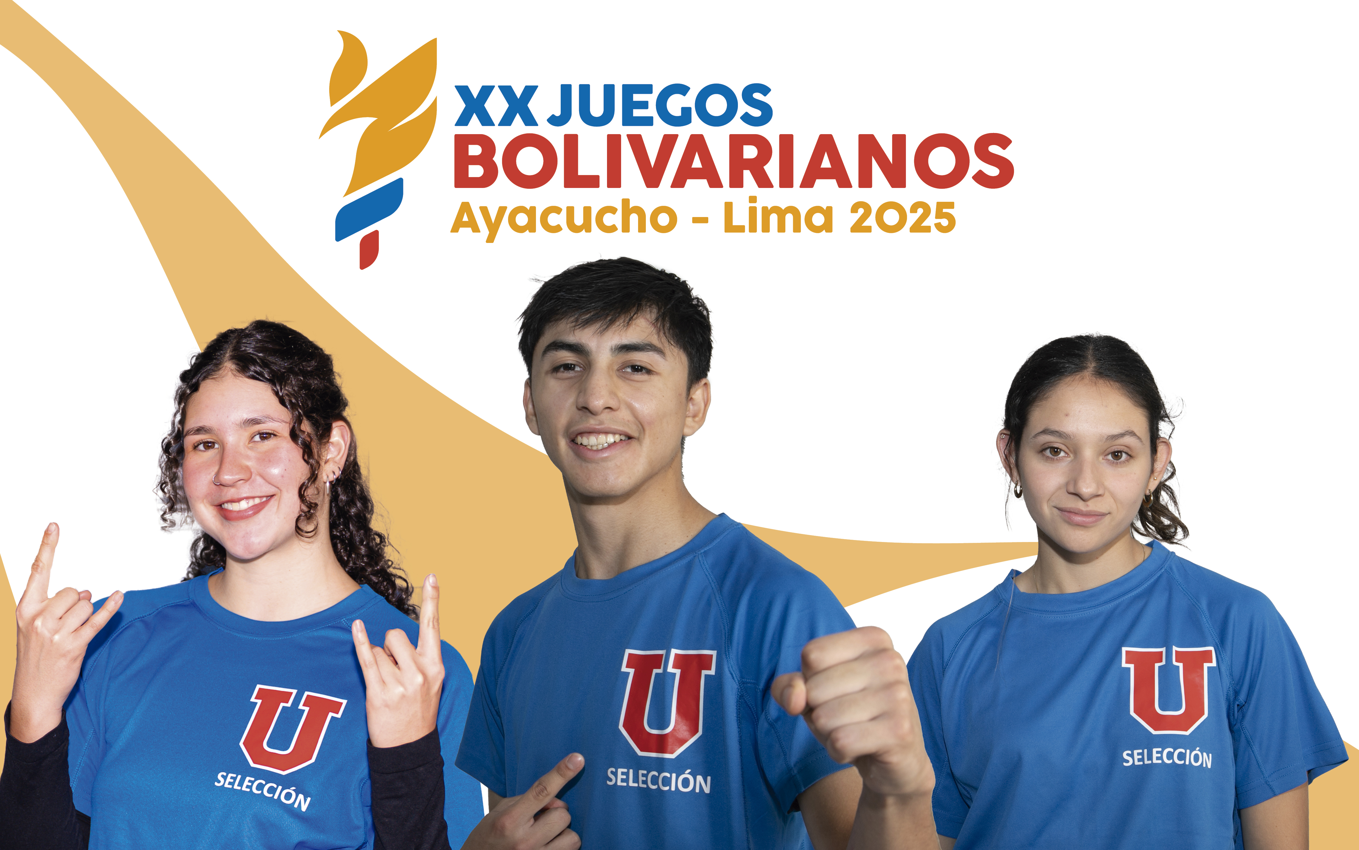 Deportistas U. de Chile participan en Juegos Bolivarianos Ayacucho-Lima 2025